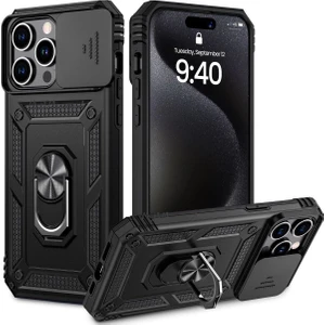 M.TK Moveteck Apple Iphone 15 Pro Max Kılıf Kamera Korumalı