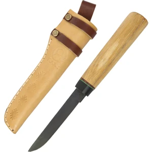 Kam Knife El Yapımı Kılıflı Puuko Bıçak - Karbon Çelik - P10 Karbon Gürgen