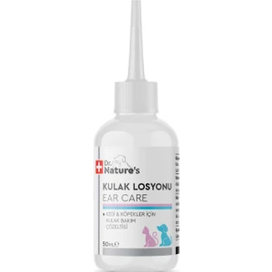 Dr. Natures Ear Care Kedi ve Köpekler Için Kulak Bakım Solüsyonu 50 ml