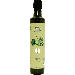 Organik Elma Sirkesi 500 ml Cam Şişe