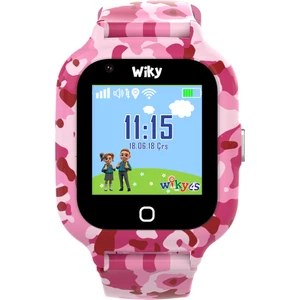 Watch 4s Kamuflaj Pembe Görüntülü Görüşmeli Akılı Çocuk Saati