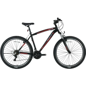 Mts 4600 Erkek Dağ Bisikleti 48CM V 27.5 Jant 21 Vites Mat Siyah Turuncu