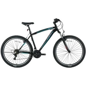 Mts 4600 Erkek Dağ Bisikleti 34CM V 24 Jant 21 Vites Mat Siyah Mavi