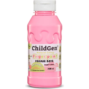 Childgen Süper Yıkanabilir Parmak Boya 350ML - Pembe