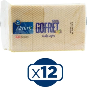 Gofret Vanilyalı 200 gr 12'li