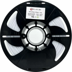 Elas 3D Elas 1.75MM Beyaz Pet-G Plus Filament 1kg