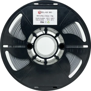 Elas 3D Elas 1.75MM Gri Pet-G Plus Filament 1kg