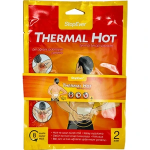 Stopever Thermal Hot Sıcak Terapi Plasteri 4lü