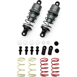 1/10 1 Çift Metal Hidrolik Amortisörler Rc Uzaktan Kumanda Araba Düz Yarış Drift Araba (63MM) Mor (Yurt Dışından)