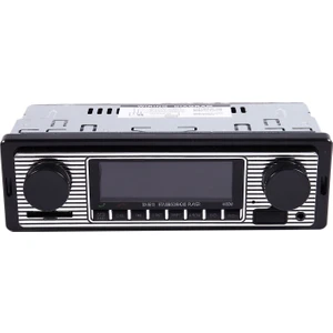Bluetooth Eski Model Araba Radyo Mp3 Çalar Stereo USB Aux Klasik Araba Stereo Ses (Yurt Dışından)