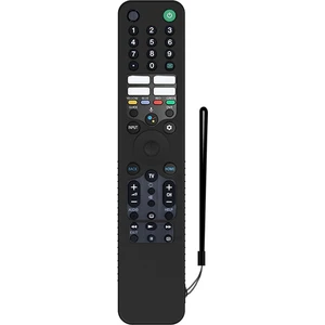 RMF-TX520U MG3-TX520U Akıllı Tv Uzaktan Kumanda Koruyucu Kılıf Darbeye Dayanıklı Dayanıklı Silikon Kapak (Siyah) (Yurt Dışından)