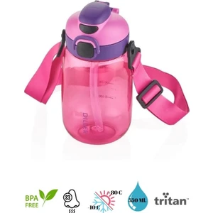 Tritan Pipetli - Pipetsiz Kullanılabilen Matara - 550 ml