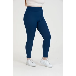 Kadın Büyük Beden Yüksek Bel Toparlayıcı Şardonlu Kışlık Tayt