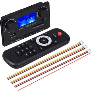 Bluetooth 5.0 Mp3 Dekoder Kartı Desteği Handsfree Kayıt Fm Dc 12 V Mp3 Wma Wav Ape Flac Ses Amplifikatörü Kurulu (Yurt Dışından)