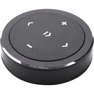 Araba Kablosuz Cep Telefonu Multimedya Bluetooth Çok Fonksiyonlu Direksiyon Uzaktan Kumandası (Siyah) (Yurt Dışından)
