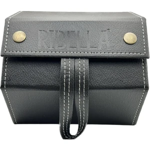 El Yapımı 6'lı Deri Güneş Gözlüğü Kılıfı Seyahat Çantası Siyah