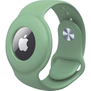 Htstore Airtag Anahtarlık Kordon-Açık Yeşil