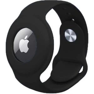 Htstore Airtag Anahtarlık Kordon-Siyah