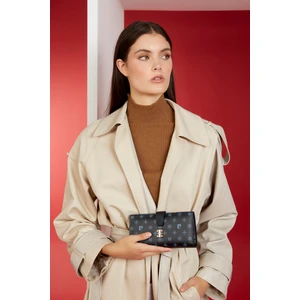 Pierre Cardin Kadın Laci Monogram Cüzdan 06PO23K1418-MN L