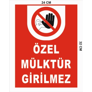 Zafrak Reklam Özel Mülktür Girilmez