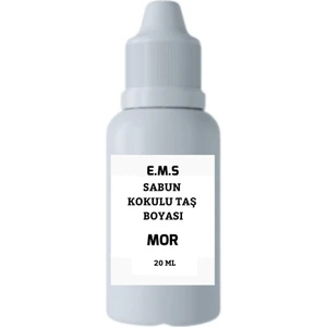 Mor Sabun ve Kokulu Taş Boyası 20 ml Hobi Boyası
