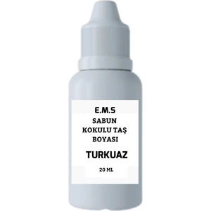 Turkuaz Sabun ve Kokulu Taş Boyası 20 ml Hobi Boyası
