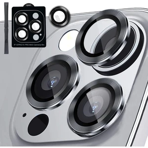 iPhone 15 Pro Max Uyumlu 9h Temperli Cam Kamera Lens Koruyucu