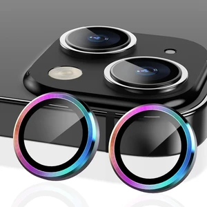iPhone 15 Uyumlu Çizilmeyi Önleyen Halka Kamera Lens Koruyucu