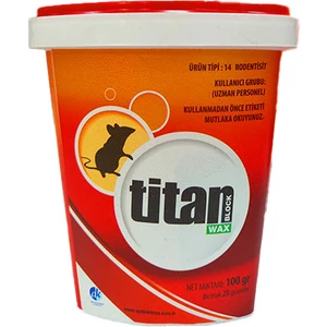 Fare Yemi - Titan Block Wax 100 Gr Kutu