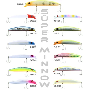 Süper Minnow 115MM 18GR #182 Double Pink Chart