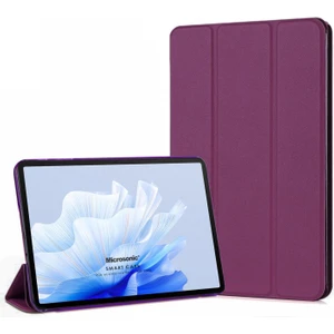 Huawei Matepad Air Kılıf Slim Translucent Back Smart Cover Mor