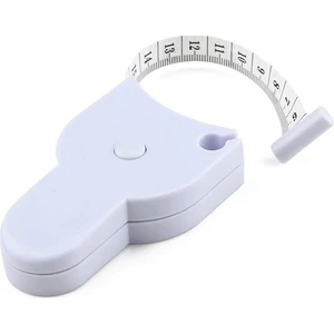 Su Shop Spelt Vücut Boyun Kol Bacak Ölçüm Mezura Bel Çevresi Yağ Ölçer Metre 150CM (Yurt Dışından)