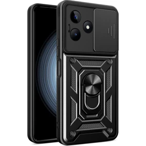 Realme C53 Kılıf Impact Resistant Siyah