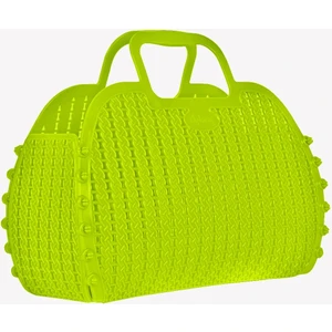 221026 Acid Yellow Katlanabilir Plaj Çantası