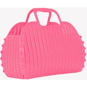 221026 Baby Pink Katlanabilir Plaj Çantası