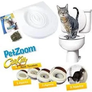 Kedi Tuvaleti Kedi Klozet Eğitim Seti