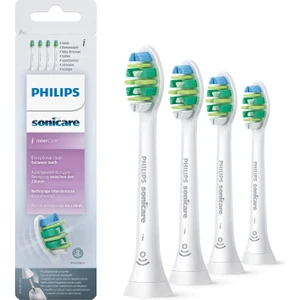 Orijinal Philips Sonicare Intercare Yedek Diş Fırçası Başlıkları Için  Beyaz  4'lü Paket (Yurt Dışından)