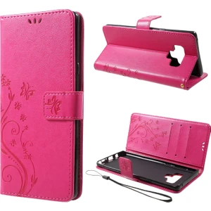 Seashell Digital Samsung Galaxy Note 9 - Rose Için Başlangıç Çiçeği Stand Cüzdan Deri Kılıfı (Yurt Dışından)