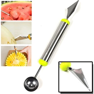 Binbir Reyon Meyve Bıçağı Meyve Şekillendirme Bıçak Parizyen Bıçak Çift Taraflı 24CM RA212