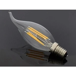 CT-4062 4W 220V E14 Duylu LED Kıvrık Rustik Ampul Günışığı 5 Adet