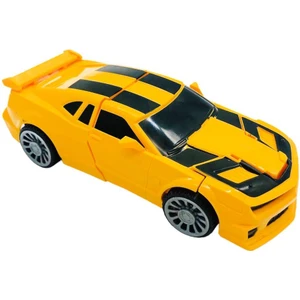 Can Ali Toys Canali Toys Robota Dönüşen Araba 117, Kendinden Robota Dönüşen Pilli Sesli ve Işıklı Araba