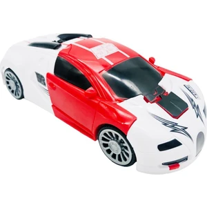 Can Ali Toys Canali Toys Robota Dönüşen Araba 117, Kendinden Robota Dönüşen Pilli Sesli ve Işıklı Araba