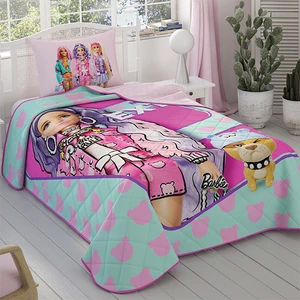 Lisanslı Yatak Örtüsü Seti Barbie Extra Today Tek Kişilik