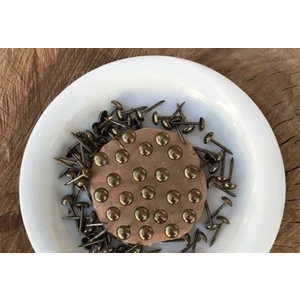 6mm Çapı Antik Kabara Raptiye Koltuk Çivisi Eskitme Renk 50ADET