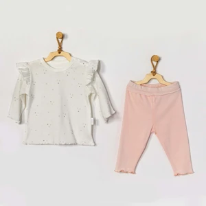 Pijama Takımı - Andywawa - Ecru - 1-3 Ay  - AC22352-23337