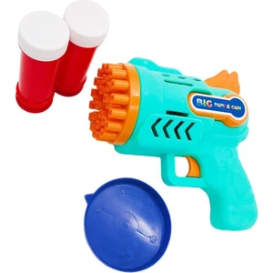 Can Oyuncak Pilli Köpük Atan Tabanca CN0138, Işıklı Pilli Köpük Baloncuk Tabancası Süper Bubble Gun