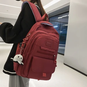 Kızların Ortaokul ve Lise Japon Tarzı Basit Sırt Çantası (Yurt Dışından)