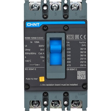 Chint NXM-160S/3300 3X160A 36KA Sabit Kompakt Şalter 131364 Fiyatı