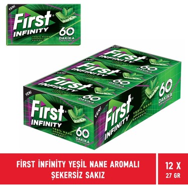 First Infinity 60 Dakika Süren Ferahlıkta Yeşil Nane Aromalı Fiyatı