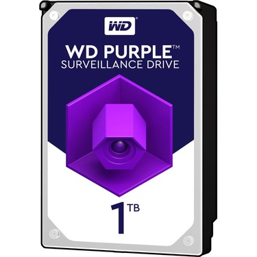 WD Purple 1TB HDD 3台セット WD 1 Tb Wd 3.5 Purple Sata3 5400RPM 64MB 7/24 Guvenlık Fiyatı